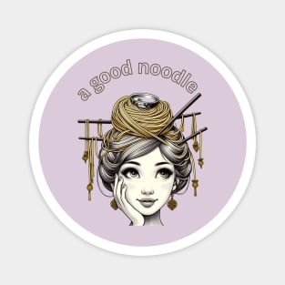 A good noodle young girl version Magnet